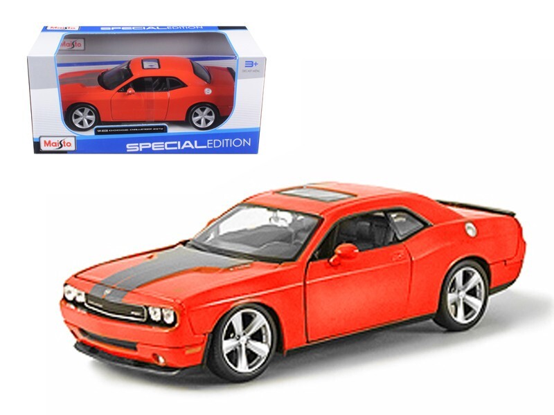 Maisto 1:24 Scale Orange 2008 Dodge Challenger SRT8 Diecast Vehicl 2008 HUMMER HX CONCEPT METALLIC ORANGE 1:24 MAISTO CUSTOM SHOP